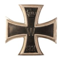 A VAULTED 1914 IRON CROSS 1ST CLASS