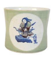 A CHINESE BRUSHPOT (BITONG)