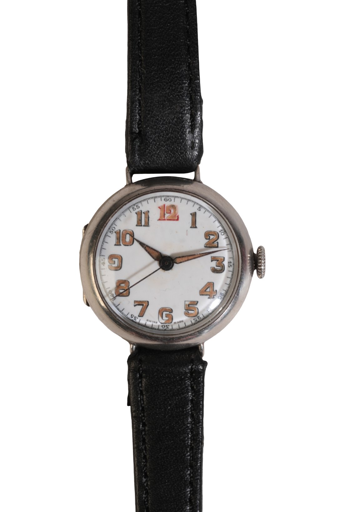 A LADY'S SILVER AIR MINISTRY WRISTWATCH - Image 2 of 2