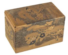 A JAPANESE LACQUER BOX