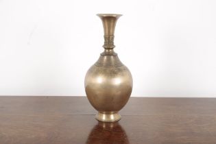 A SOUTH EAST ASIAN BRONZE VASE