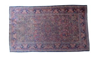 A KERMAN PATTERN RUG