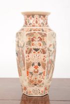 A JAPANESE PORCELAIN SATSUMA VASE