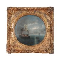 ENGLISH SCHOOL, 19TH CENTURY Two naval scenes