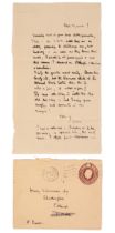 TE LAWRENCE LETTERS TO HENRY WILLIAMSON