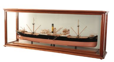 ROBERT THOMPSON AND SONS, SUNDERLAND: A SHIP'S MODEL - S.S. MERVYN