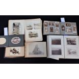 FIVE PHOTOGRAPH ALBUMS, LATE 19TH/20TH CENTURY