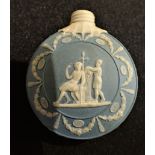 A WEDGWOOD JASPERWARE SCENT BOTTLE