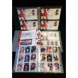 A LONDON 2012 GOLD MEDAL WINNERS FIRST DAY COVER STAMP COLLECTION