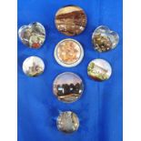 A COLLECTION OF SOUVENIR VIEW PAPERWEIGHTS