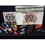 A BANDAI 1/16 SCALE GARRETT 1919 STEAM TRACTION ENGINE MODEL