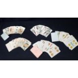 FRENCH AND ITALIAN 19TH CENTURY PLAYING CARDS