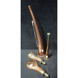 A COPPER HUNTING HORN BY Hy. KEAT & SONS
