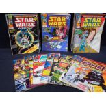 A QUANTITY OF STAR WARS COMICS