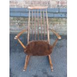 AN ERCOL ROCKING CHAIR