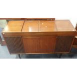 A MARCONIPHONE 4310 IN TEAK CABINET, GARRARD DECK