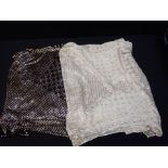 TWO EGYPTIAN ASSUIT SHAWLS