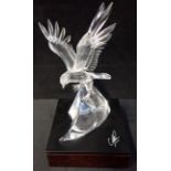 A SWAROVSKI SILVER CRYSTAL LIMITED EDITION FIGURE 'EAGLE'