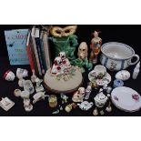 A COLLECTION OF CRESTED WARE, SYLVAC