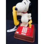 A SNOOPY CHARACTER TELEPHONE