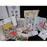 A SMALL QUANTITY OF STAMPS