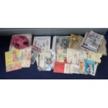 A QUANTITY OF SEWING PATTERNS, FASHION MAGAZINES