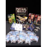 3 CARDED HASBRO STAR WARS 'DARTH MAUL' FIGURES