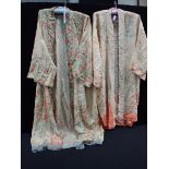 A 1920S SILK 'KIMONO' HOUSECOAT