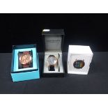 THREE BOXED GENT'S WRISTWATCHES