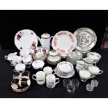 A QUANTITY OF TEA WARE