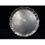 A SILVER SALVER