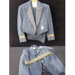 AN RAF DRESS UNIFORM; FLT. LT. K.E. HELLINGS