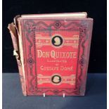 CERVANTES; THE HISTORY OF DON QUIXOTE, ILLUSTRATED BY GUSTAVE DORE