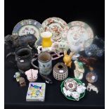 A COLLECTION OF DECORATIVE CERAMICS