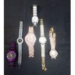 SIX LADIES' WRISTWATCHES