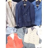 A COLLECTION OF MENS VINTAGE AND OTHER CLOTHING