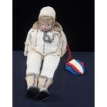 AN UNUSUAL LARGE NORAH WELLINGS 'HARRY THE HAWKER' DOLL