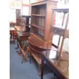 A WILLIAM IV MAHOGANY WASHSTAND, AND OTHER FURNITURE