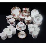 A QUANTITY OF ROYAL ALBERT 'OLD COUNTRY ROSES' TEA WARE