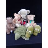 A COLLECTION OF SOFT TOYS