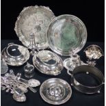 A COLLECTION OF SILVER PLATED WARE