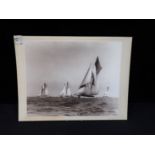 BEKEN OF COWES: 'START SCHOONER RACE - 1908'