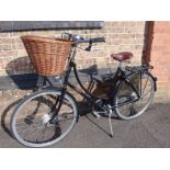 A LADIES' PASHLEY HAND BUILT BICYCLE, IN BLACK