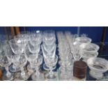 A COLLECTION OF DRINKING GLASSES
