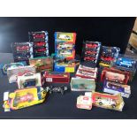 A COLLECTION OF MODEL CARS