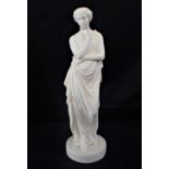 A VICTORIAN PARIAN WARE FIGURE