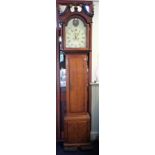 A GEORGE III EIGHT-DAY LONGCASE CLOCK