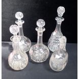 A PAIR OF DECANTERS