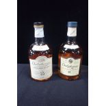 TWO BOTTLES OF DALWHINNIE SINGLE MALT WHISKY, 15 YEARS OLD