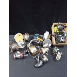 A COLLECTION OF FISHING REELS